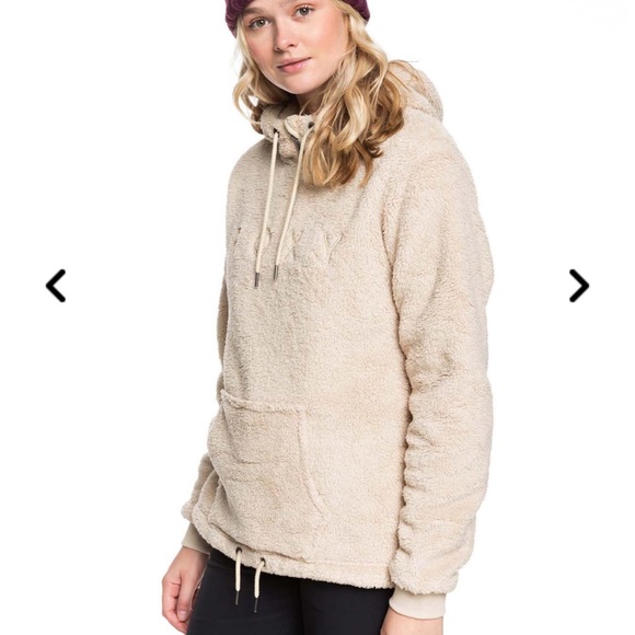 ✨ ROXY PLUMA SHERPA HOODIE SWEATER ✨ - Picture 9 of 14
